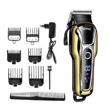 100-240V Kemei Rechargeable Hair Trimmer Professional Hair