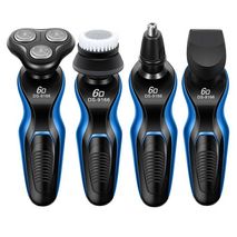 4D Electric Face Shaver Rechargeable Electric Beard Trimmer