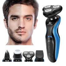 4In 1 3D Electric Shaver Waterproof Usb Floating Ear Nose