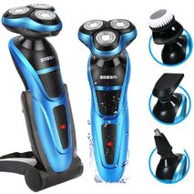 Men Electric Shaver Usb Rechargeable Beard Trimmer Washable