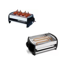 Parilla Barbecue Asador Electrico Portatil Carne Pescado Etc