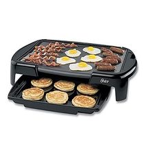Parrilla Electrica Antiadhere Con Bandeja Termica Oster5770