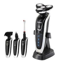 Multifuncional 4 En 1 Afeitadora Eléctrica Para Hombres Afeitado De Pelo