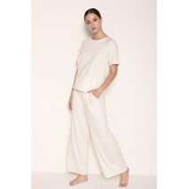 Pijama P Capri Camiseta Mc En  Algodón Con Lurex1555011s