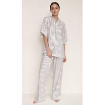 Pijama Pl Camisa M Corta Botones En Viscosa1521011s