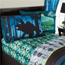 Jurassic World Sabanas Cama Sencilla Originales