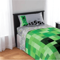 Sabanas Cama Doble Minecraft Orginal