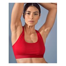 Kit Deportivo Top Rojo Y Short Estampado 195356K