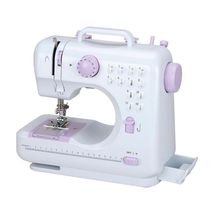 Máquina Mini de coser para el hogar eléctrica 12 Stitch