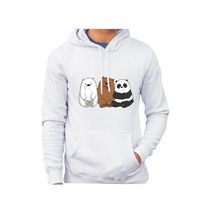 Buzo, Saco, Hoodies Largo, Hombre Niño Oso Escandalos