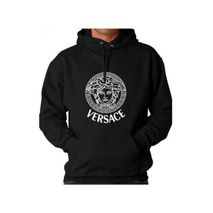 Buzo, Saco, Hoodies Largo, Hombre Niño Logo Versace