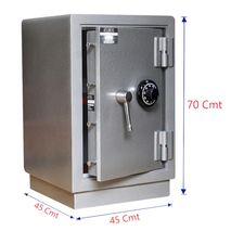 Caja Fuerte Atlantis Seguridad Contra Fuego RF1500 Mecánica