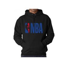 Buzo Buso Saco Hoodies Negro Logo Nba