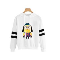 Buzo Buso Saco Hoodies  Blanco  Minions Ronaldinho