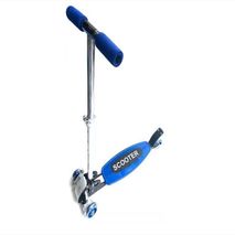 Patineta 4 Ruedas Scooter Niños Gradua Metáli Dirección AZUL