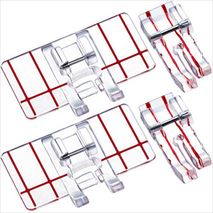 Prensatelas Para Máquina De Coser De Pie Singer, Babylock  4Pcs 1/4"