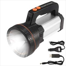 Linterna Led Recargable De Mano De Alta Potencia, Súper Brillante, 9000Mah