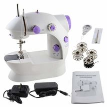 Maquina De Coser Portatil Mini Sewing Machine 2 Velocidades Pedal Pie