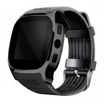 Reloj Inteligente T8 Multifunción Waterproof Sd- Negro