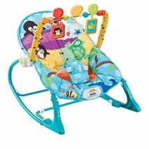 Silla Mecedora Musical Vibra Antirreflujo Bebe Niño Niña