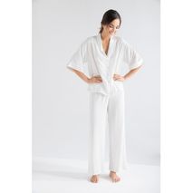Pijama Options1501012camisa Mc Botones En Viscosa Con Lurex