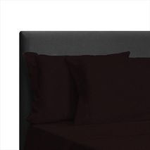 Juego De Sábanas Vinotinto Tela 100% Poliéster Para Cama King 200