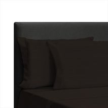 Juego De Sábanas Cafés Tela 100% Poliéster Para Cama Doble 140