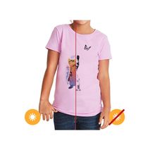 Camiseta Ys Del Sol Chicas Crew Camiseta Súper Impresionante Lila