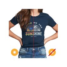 Camiseta Xl Del Sol Wobring En El Sol Índigo 1.Pc