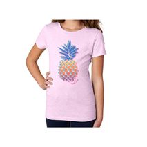 Camiseta Yl Del Sol Niñas Crew Camiseta Piña Amor Lilac