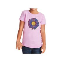 Camiseta Ys Del Sol Chicas Tripulación Tee Oopsy Daisy Lilac