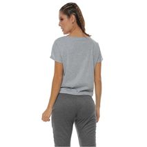 Camiseta Silueta amplia color gris jaspe  Racketball 96266