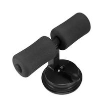 Soporte Piso Barra Abdominal Multifunción Fitness Negro