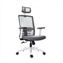 Silla Presidente Monk Blanca + Ergonomus + 5 315684