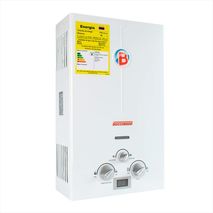 #649659103 Calentador De Agua Tiro Forzado A Gas 6 Litros Boccherini