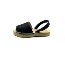 Espadrilles Negro Cuerda