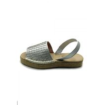 Espadrilles Plata Mate Cuerda