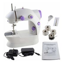 Maquina De Coser Portatil Mini Sewing Machine 2 Velocidades Pedal Pie