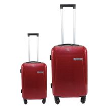 Juego Set Maletas X2 19,27 Pulg.Bin 025 3 Vino Tinto