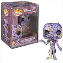 Funko Pop Art Series Disney Jack Skellington 05 Protector Duro