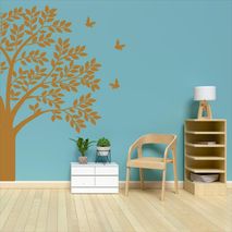 Vinilo Tingo Tango Medio Árbol Pequeño 70 X 100 Cm