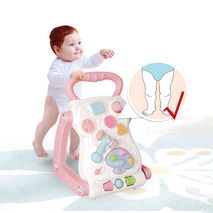 Andadera Y Mesa De Juego 2 En 1 Bebe Luces Y Sonido Niña