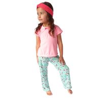 Pijama Niña Pantalón Largo Camiseta Manga Corta Osos By Morning 769