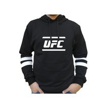 Buzo Saco Hoodies Hombre Negro Ufc