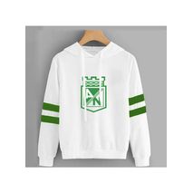 Buzo Saco Hoodies Hombre Blanco Escudo Nacional