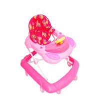 Caminador Andadera Rosado Para Bebes Buggy Luces Sonido Bebe