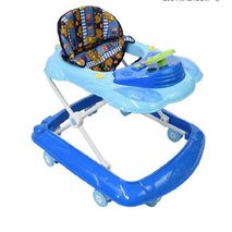 Caminador Andadera Azul Para Bebes Buggy Luces Sonido Bebe