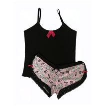 Pijama Cachetero Y Esqueleto Gatos Espina By Morning 1364