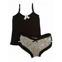 Pijama Cachetero Y Esqueleto Lunas By Morning 1366