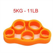 Ejercitador De Mano Silicona Color Naranja